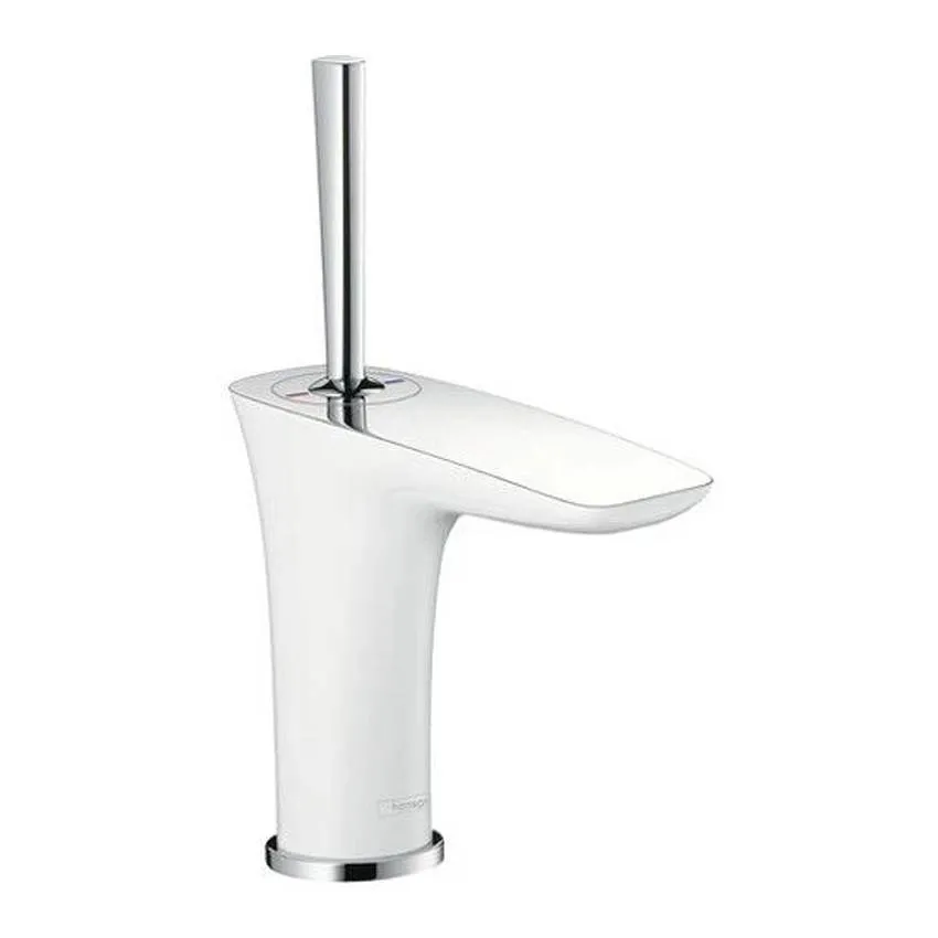 Смеситель для раковины Hansgrohe PuraVida 15075400 белый/хром