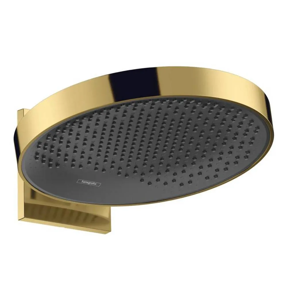 Верхний душ 360 мм Hansgrohe Rainfinity 360 1jet 26230990 полированное золото