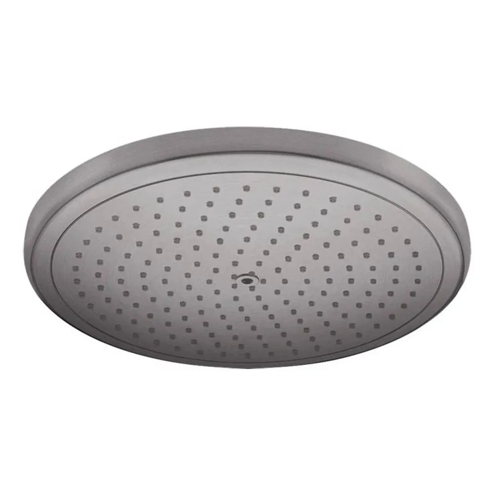 Верхний душ Hansgrohe Croma 280 26220340 шлифованный черный хром