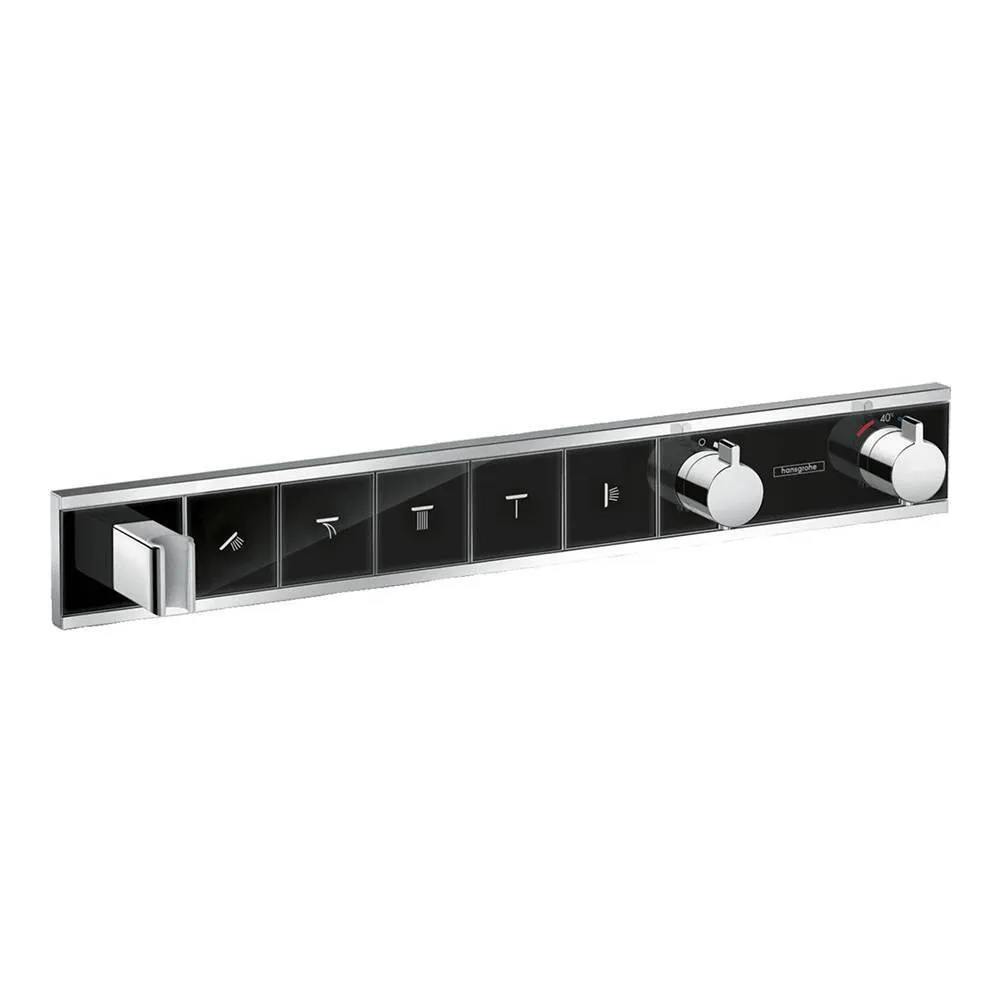Термостат для душа Hansgrohe RainSelect 15358600, черный хром