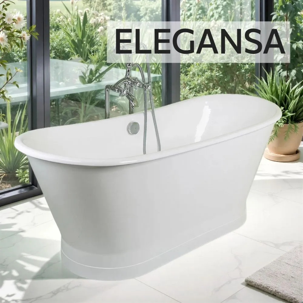 Ванна чугунная Elegansa Sabine White изображение