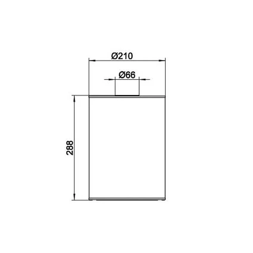 Мусорное ведро Keuco Plan 04989010037 хром изображение