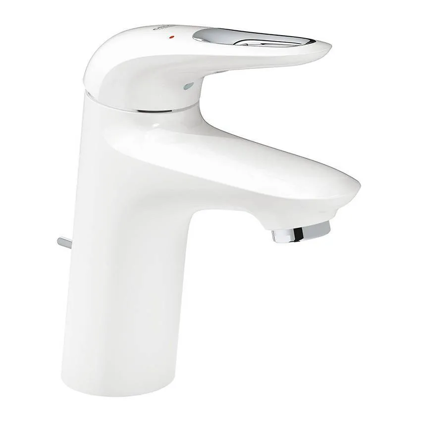 Смеситель для раковины Grohe Eurostyle Белая луна с донным клапаном 33558LS3