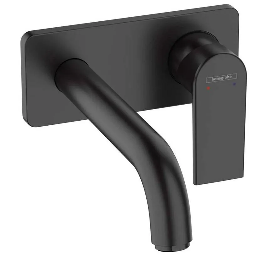 Смеситель для раковины Hansgrohe Vernis Shape 71578670, черный матовый