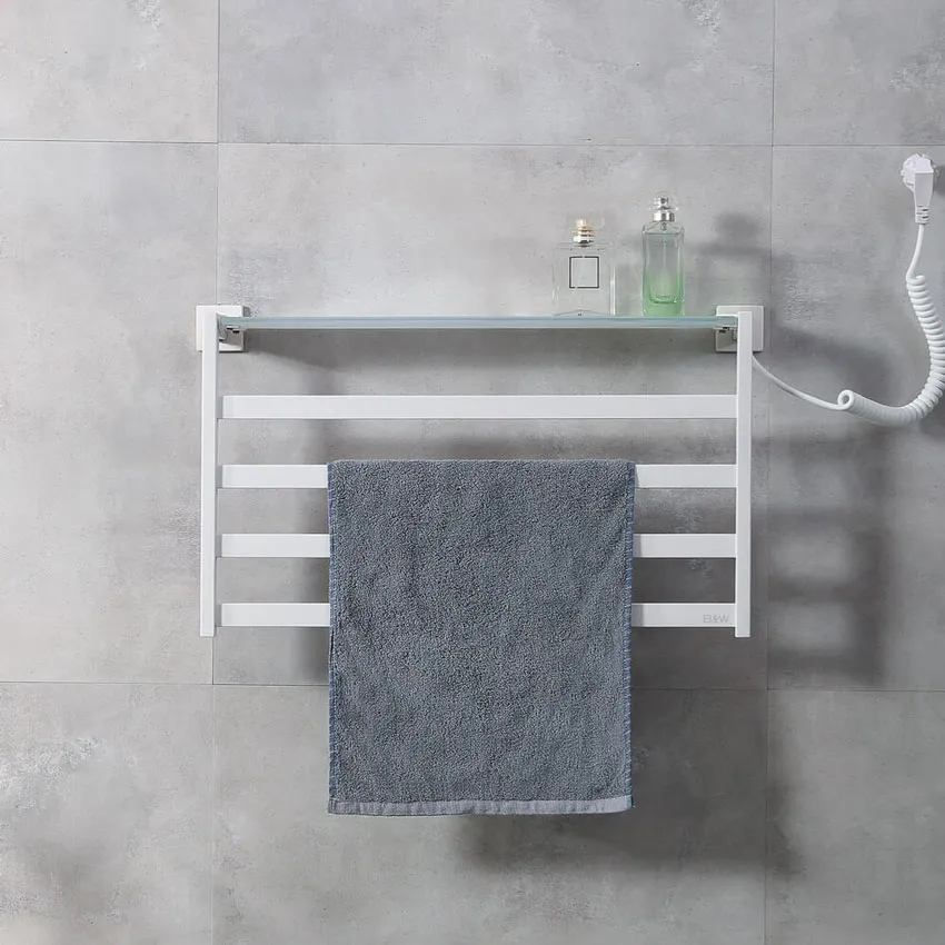 Электрический полотенцесушитель Black&White N-333W изображение