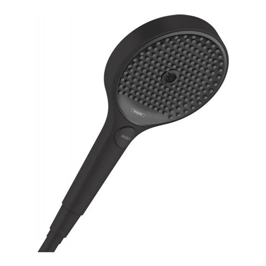 Ручной душ Hansgrohe Rainfinity 130 3jet 26864670, чёрный матовый