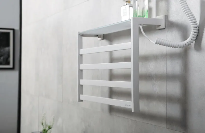 Электрический полотенцесушитель Black&White N-333W изображение