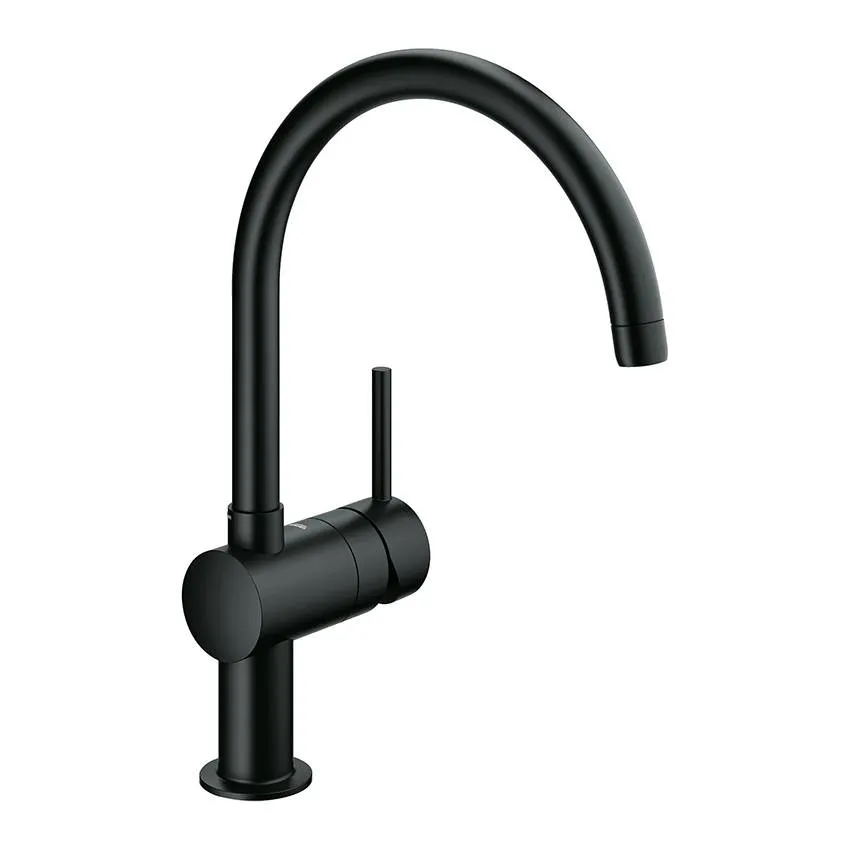 Смеситель для кухни Grohe Minta 32917KS0 черный бархат
