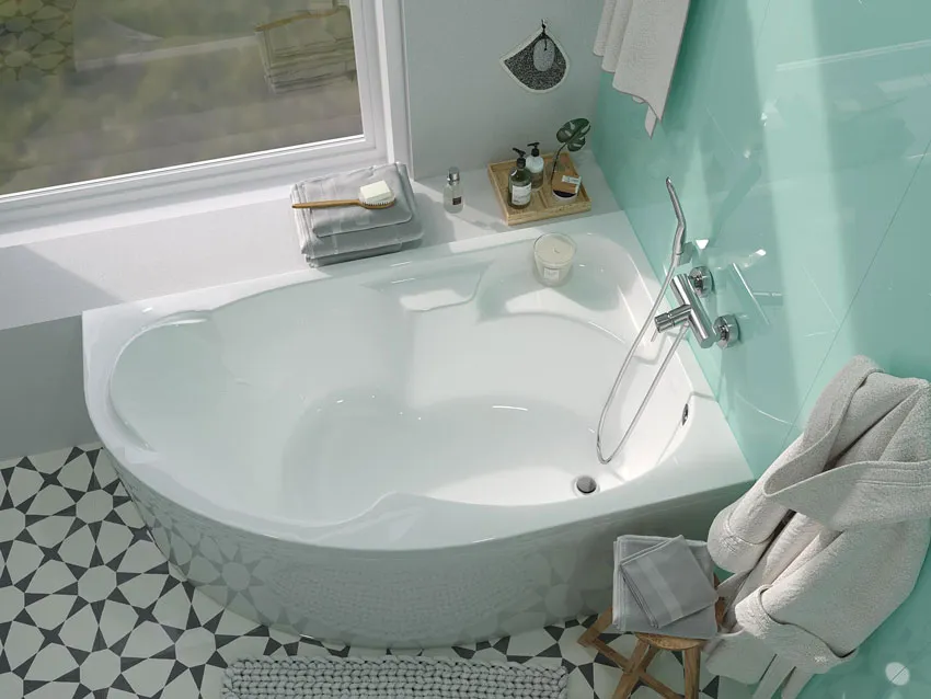Ванна акриловая 1Marka Diana 150x90 R изображение