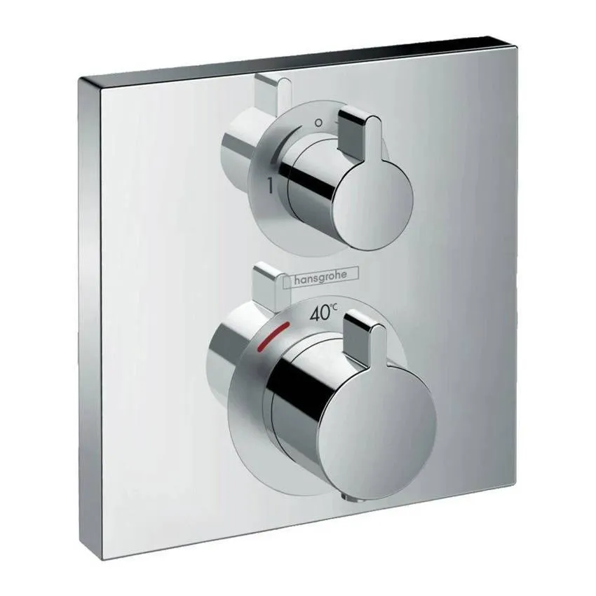 Термостат для душа Hansgrohe Ecostat Square 15714000, хром