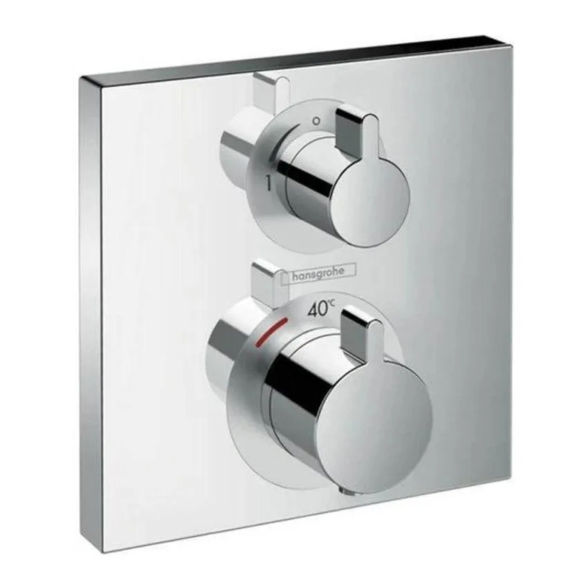 Термостат для душа Hansgrohe Ecostat Square 15712000, хром