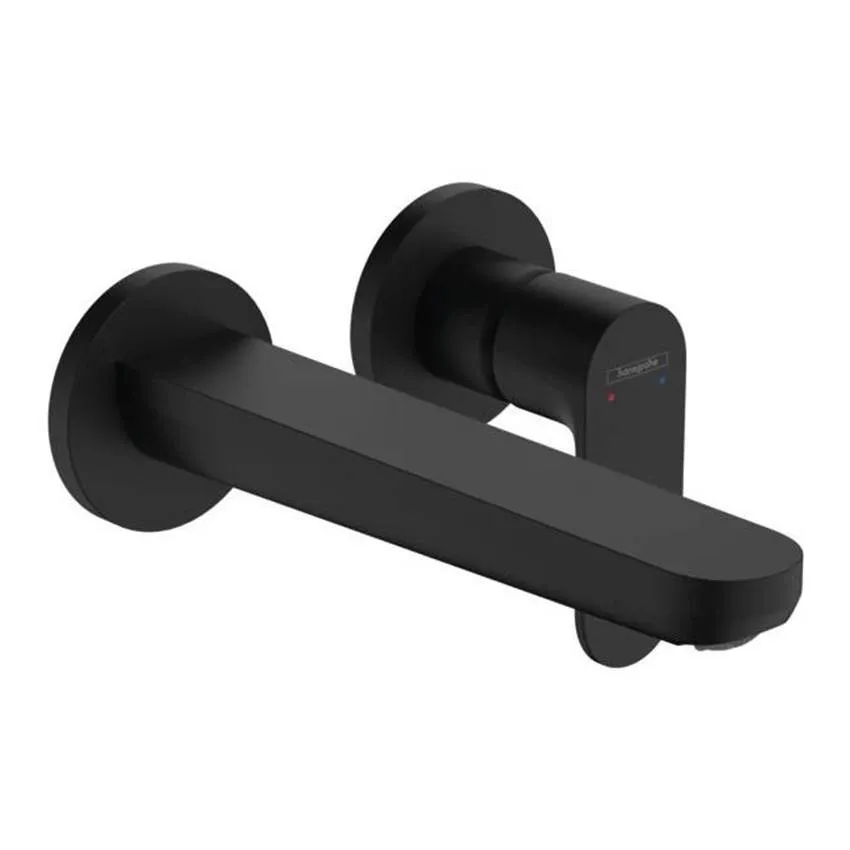Смеситель для раковины Hansgrohe Rebris S 72528670, черный матовый