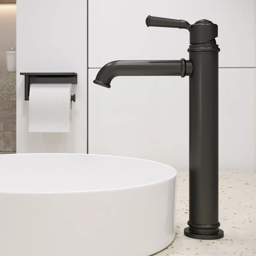 Смеситель для раковины-чаши Timo Arisa 5311/03F черный изображение