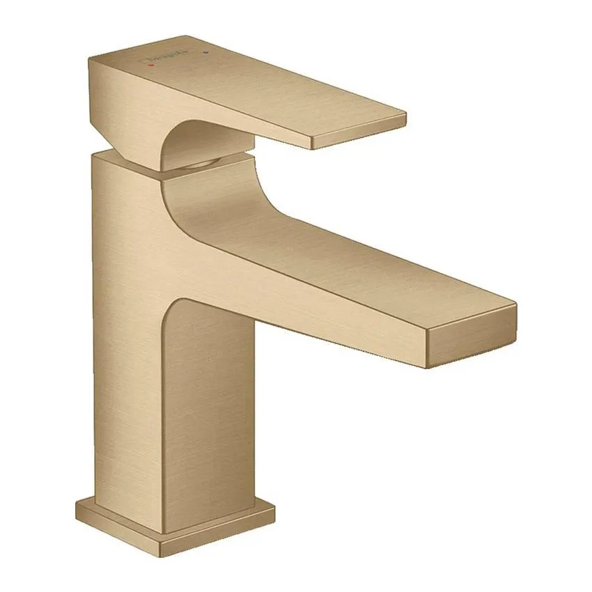 Смеситель для раковины Hansgrohe Metropol 32500140 шлифованная бронза