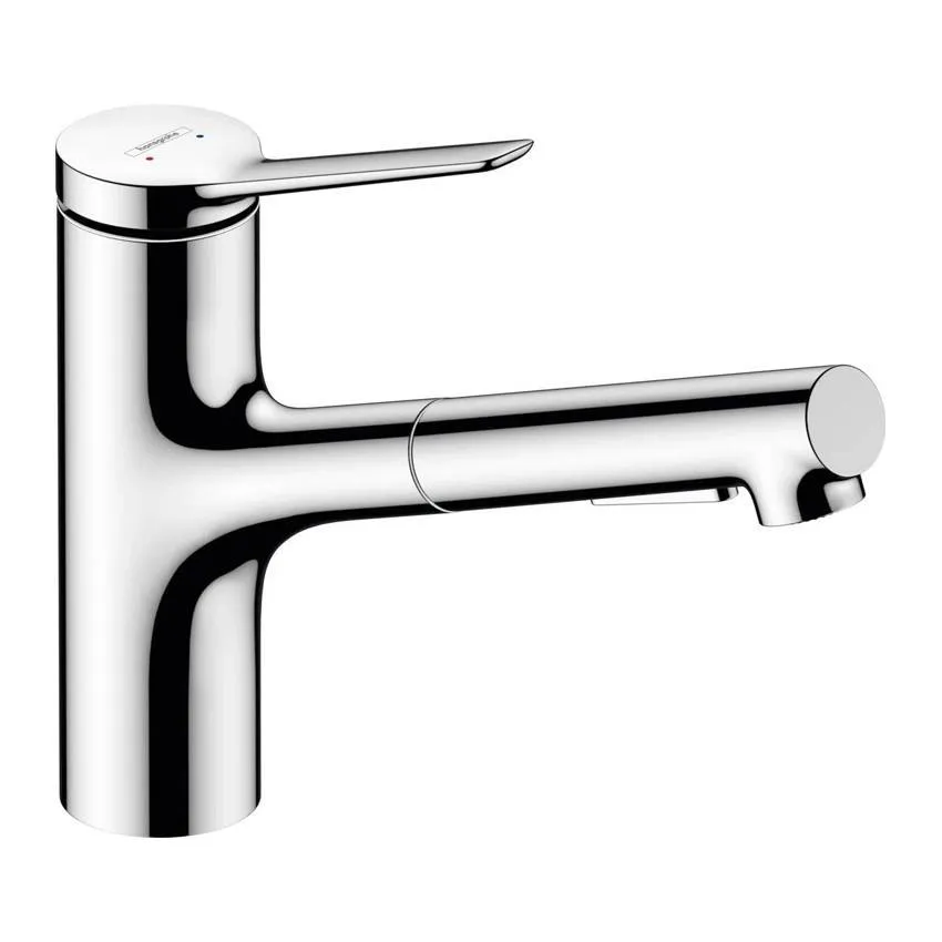 Кухонный смеситель Hansgrohe Zesis M33 74800000 с выдвижным изливом