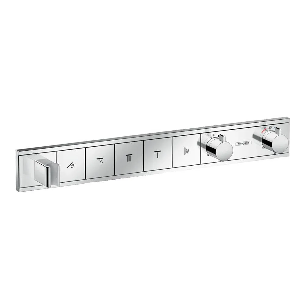 Термостат Hansgrohe RainSelect 15358000, 5 потребителей, хром