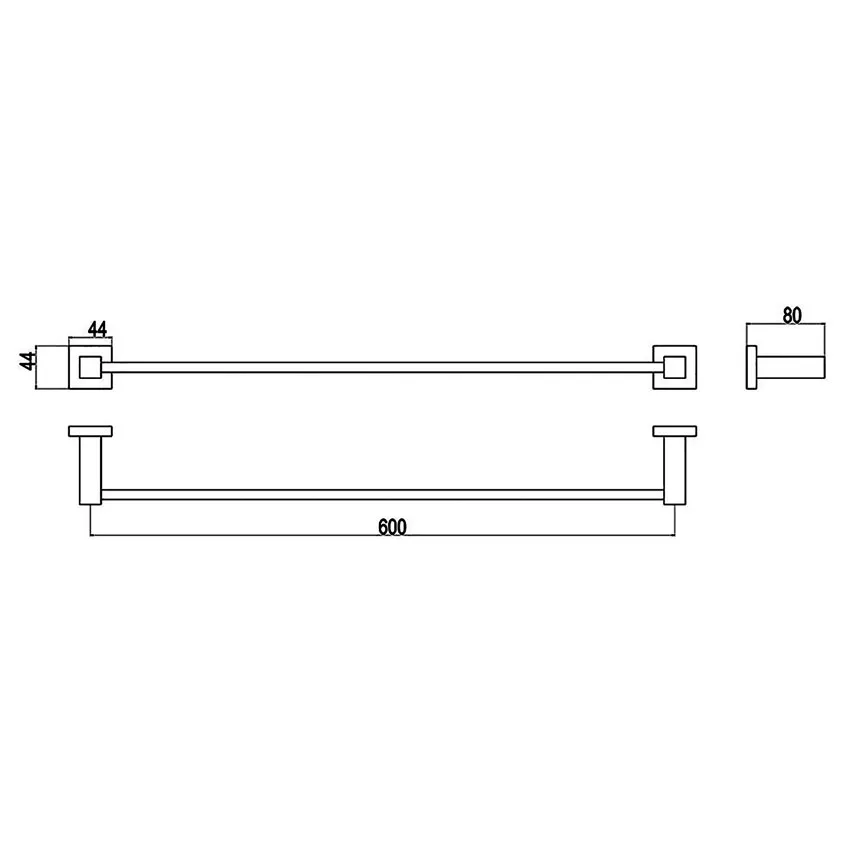 Полотенцедержатель Timo Selene 10053/00 хром изображение