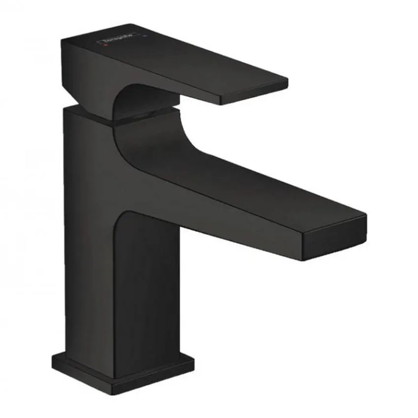 Смеситель для раковины Hansgrohe Metropol 100 32500670 матовый черный