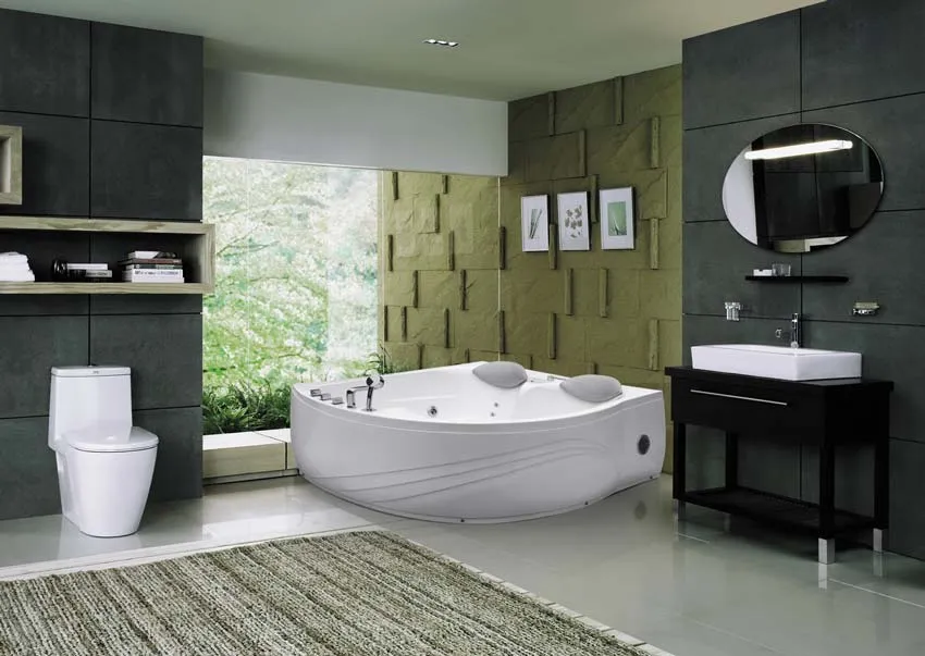 Ванна акриловая Black&White GB 5005 с гидромассажем изображение