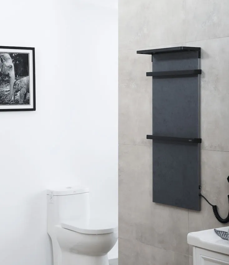Электрический полотенцесушитель Black&White N-388GM изображение