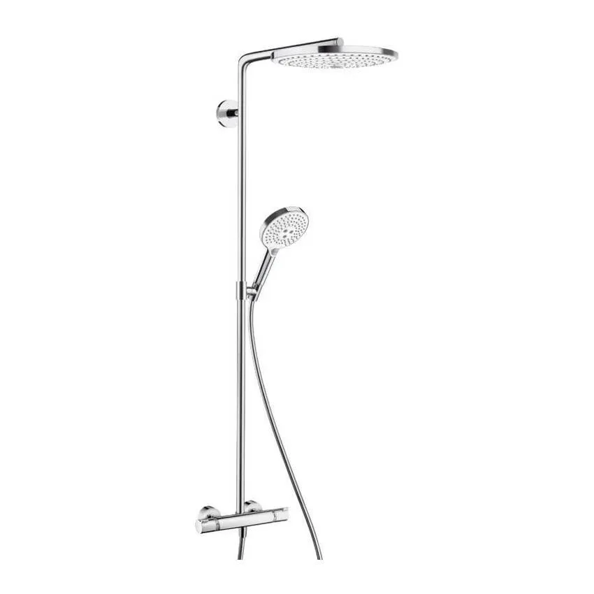 Душевая система Hansgrohe Raindance Select S 300 2jet Showerpipe 27133400 белый/хром