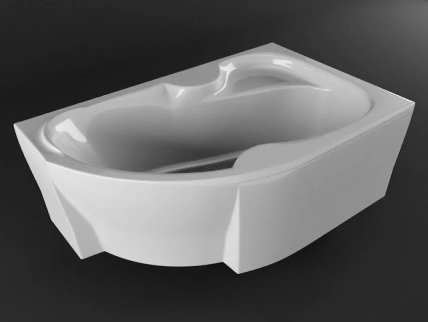 Ванна акриловая Vayer Azalia R 150x105 изображение