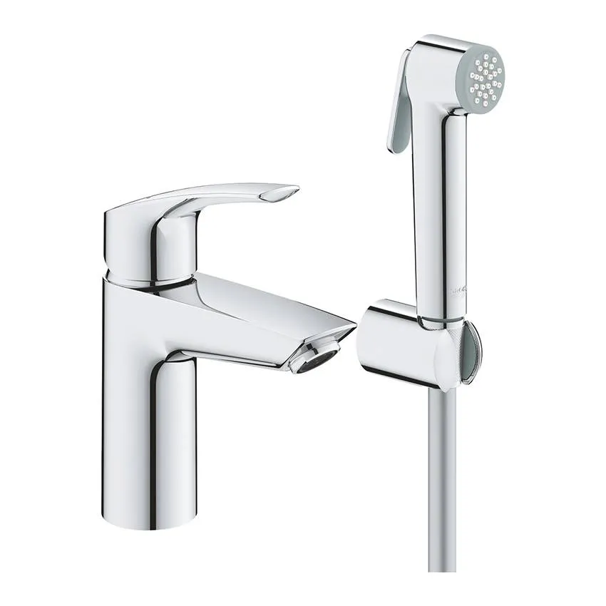 Смеситель для раковины Grohe Eurosmart 23124003 с гигиеническим душем