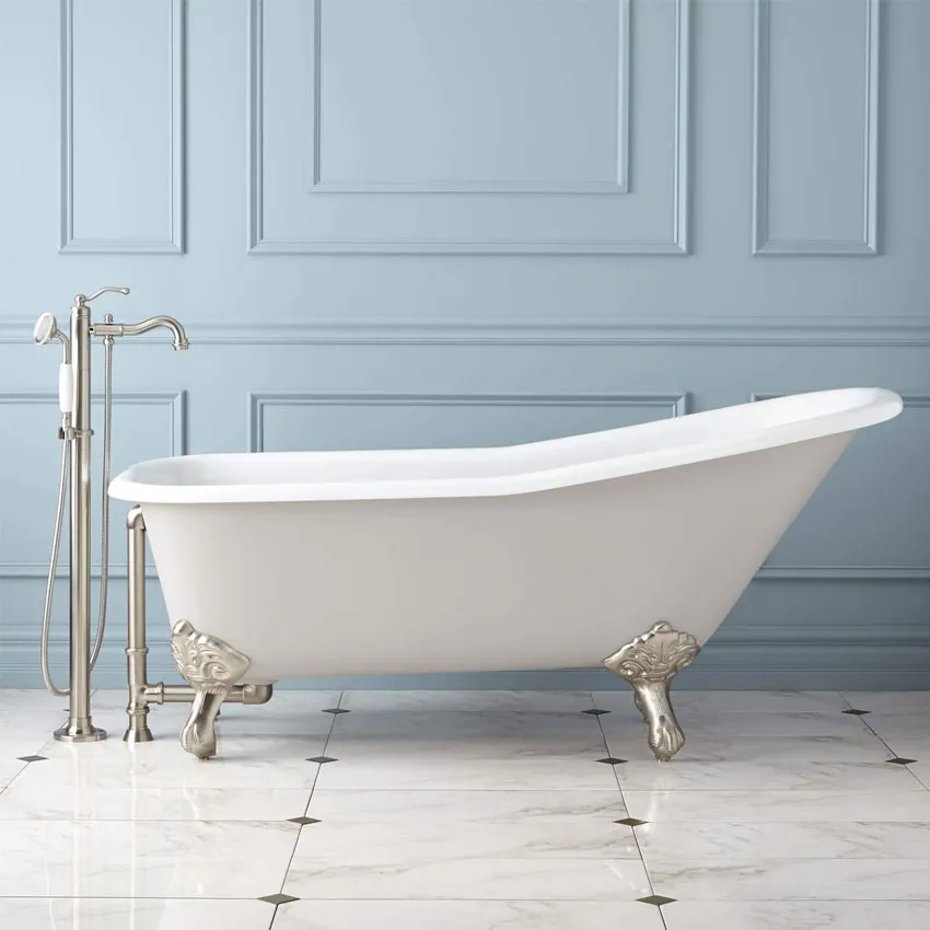 Ванна чугунная Elegansa Schale Chrome изображение