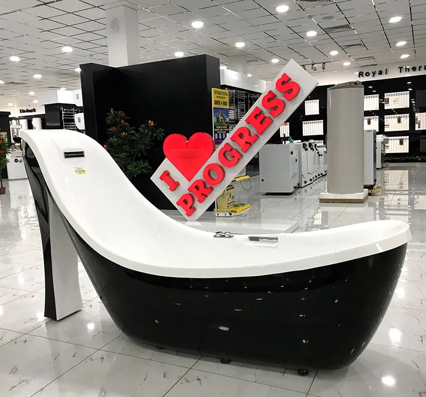 Ванна акриловая Gemy RF1253BG изображение