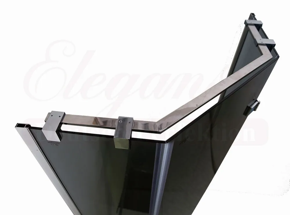 Душевой уголок Elegansa Trapez 331 Grey изображение