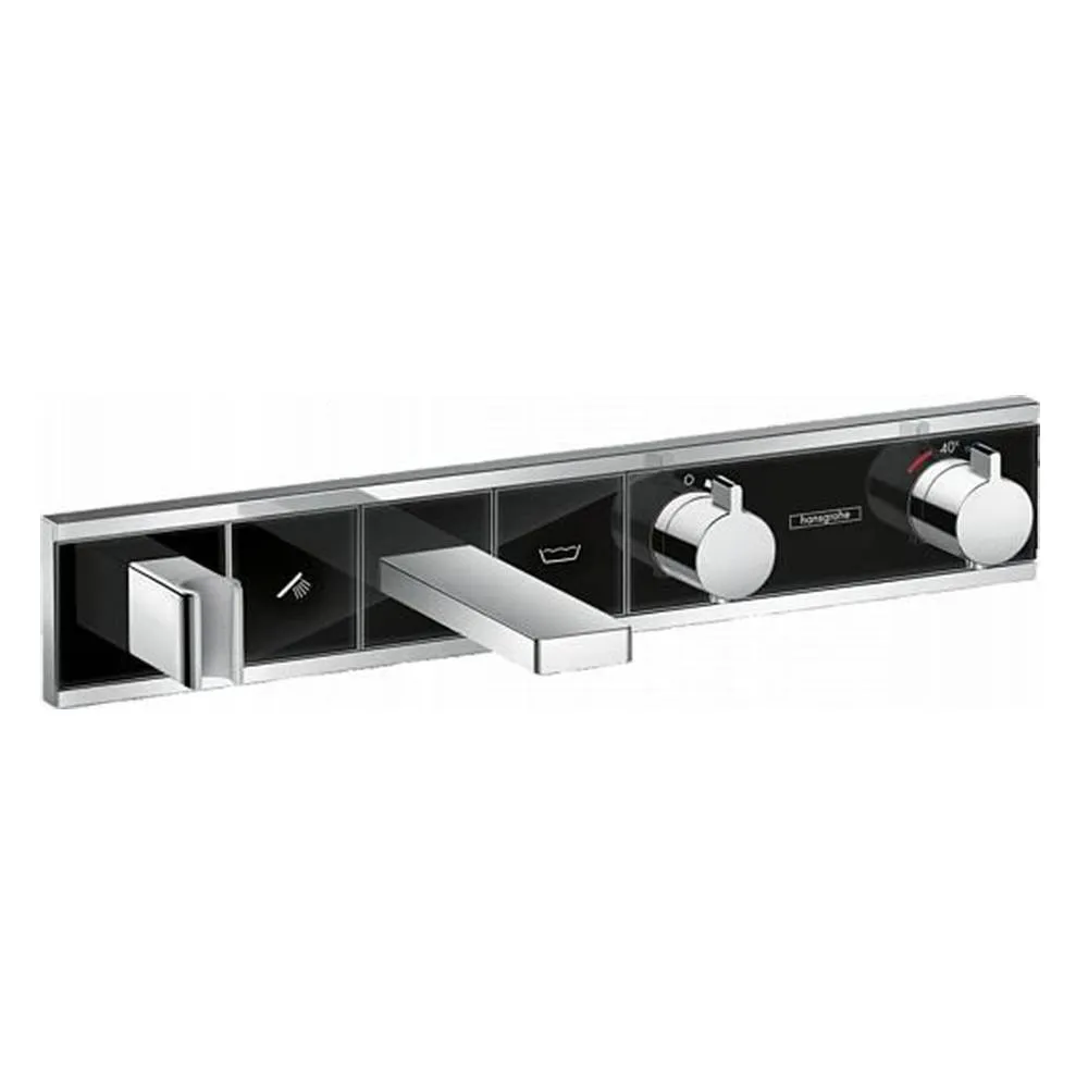 Термостат для ванны Hansgrohe RainSelect 15359600 черный хром