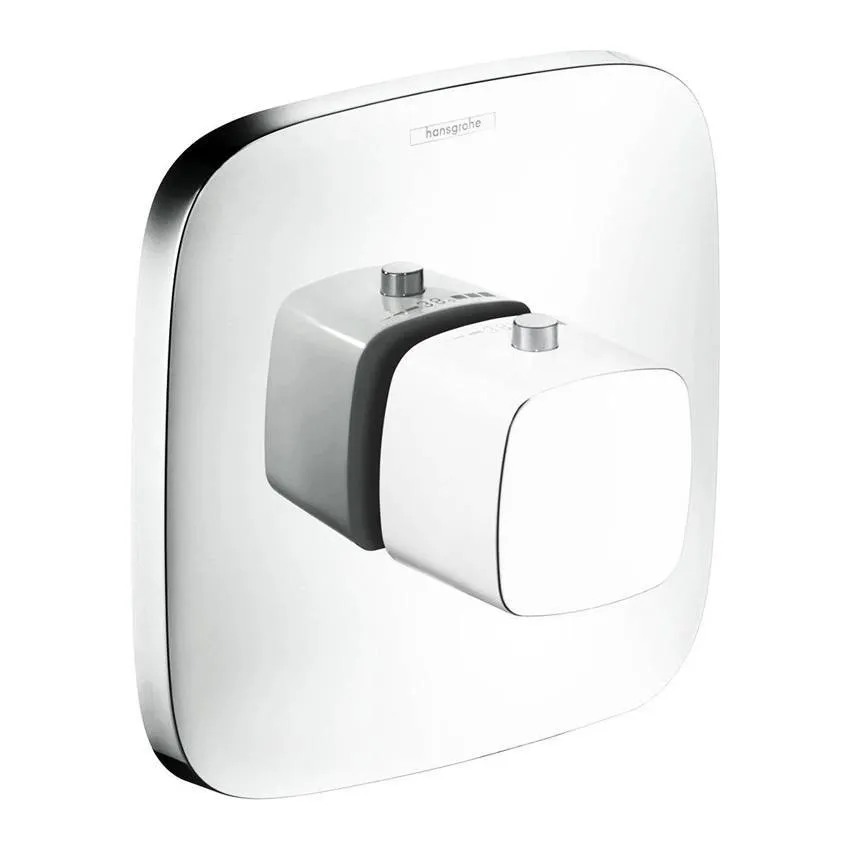 Термостат Hansgrohe PuraVida Highflow белый/хром 15772400