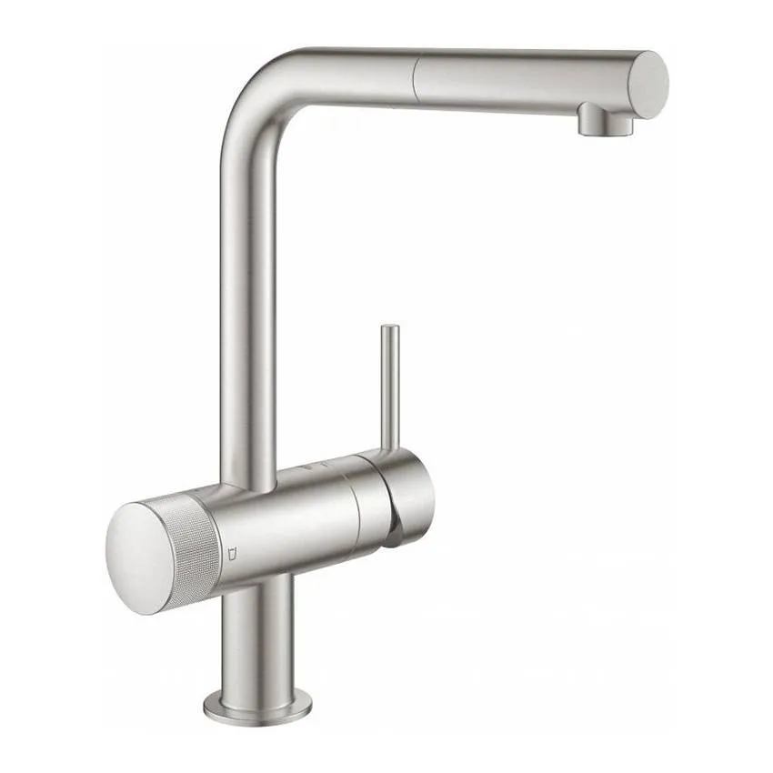 Смеситель для кухни Grohe Blue Pure Minta 31721DC0 суперсталь