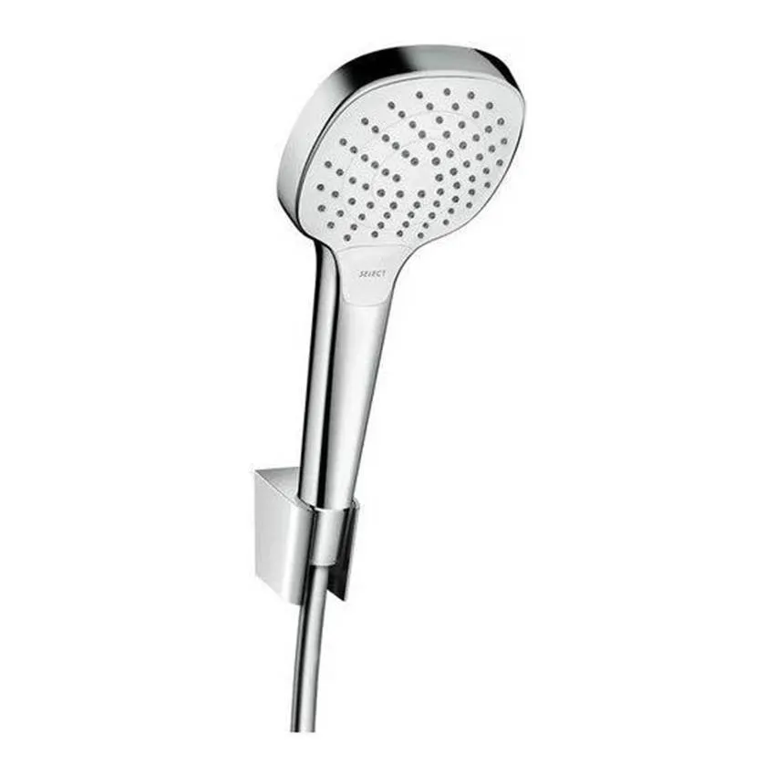 Душевой набор Hansgrohe Croma Select E 26425400, Vario с держателем и шлангом 125 см, белый/хром
