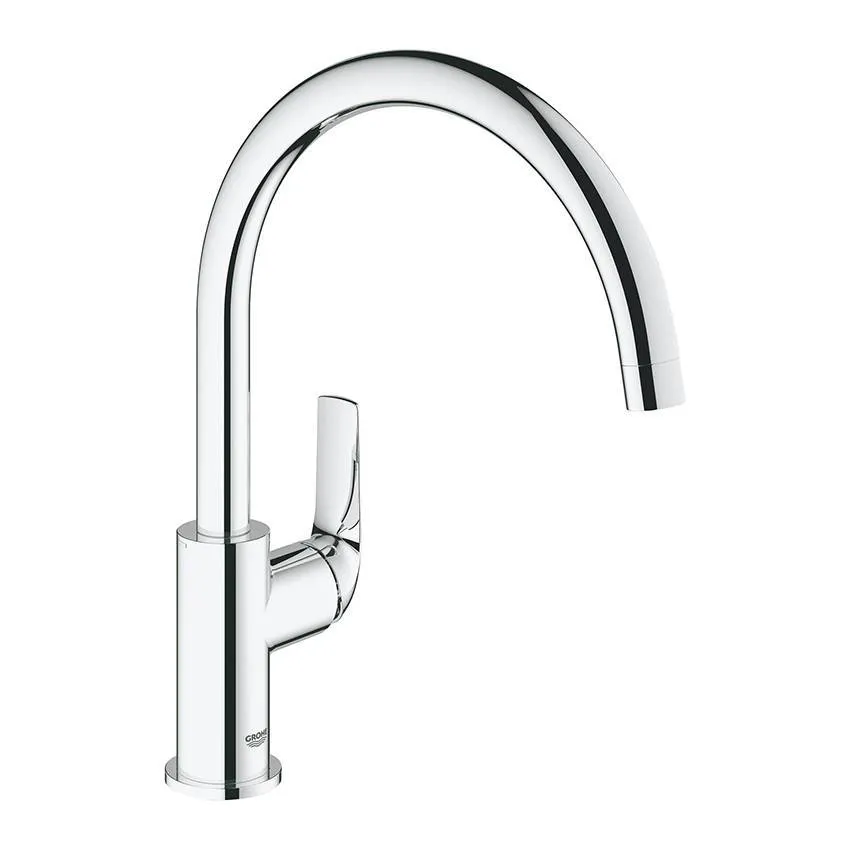 Смеситель для кухни Grohe BauCurve высокий излив 31536001 хром