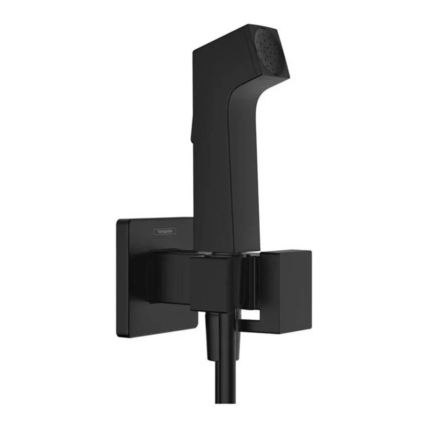 Комплект смесителя с гигиеническим душем Hansgrohe Bidette E 1jet 29233670 с держателем и шлангом