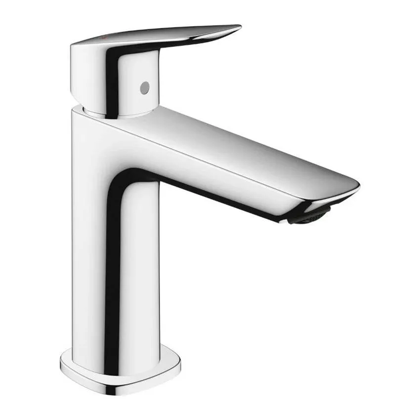 Смеситель для раковины 110 Hansgrohe Logis Fine 71253000 без донного клапана