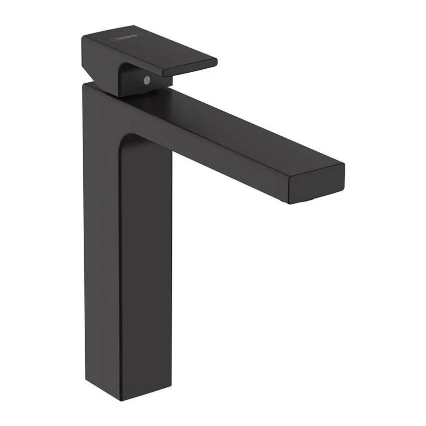 Смеситель для раковины Hansgrohe Vernis Shape 71591670 матовый черный
