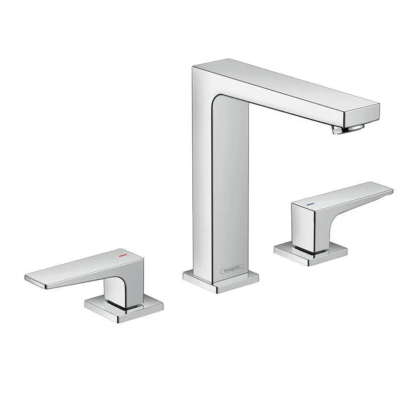 Смеситель для раковины Hansgrohe Metropol 160, на 3 отв. Push-Open (32515000)