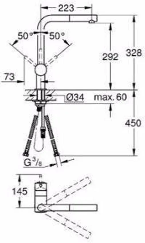 Смеситель для кухни Grohe Minta 32168DC0 изображение