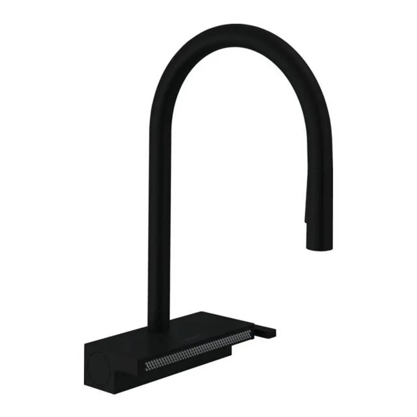 Смеситель для кухни Hansgrohe Aquno Select M81 73831670 черный