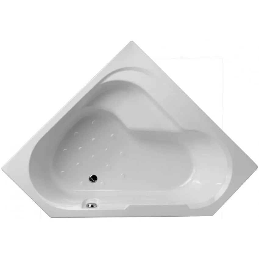 Ванна акриловая Jacob Delafon Bain Douche 145x145 левосторонняя