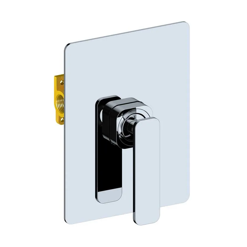 Смеситель встроенный для душевого угла Timo Torne 4369/00SM хром изображение