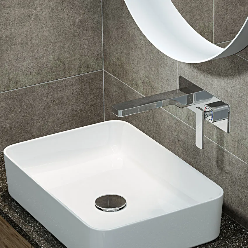 Смеситель для раковины встроенный Timo Torne 4371/00SM хром изображение