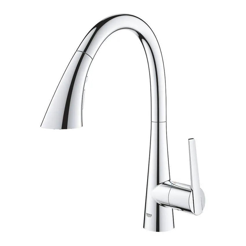Смеситель для кухни Grohe Zedra New 32294002 с выдвижной лейкой хром