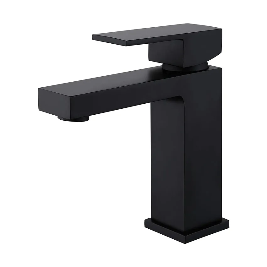 Смеситель для раковины Abber Daheim AF8210B черный матовый