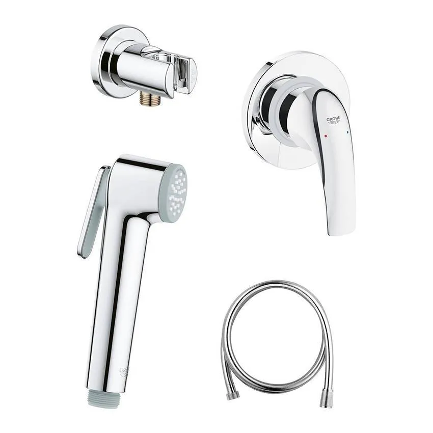 Встраиваемый смеситель Grohe BauCurve 124899 с гигиеническим душем