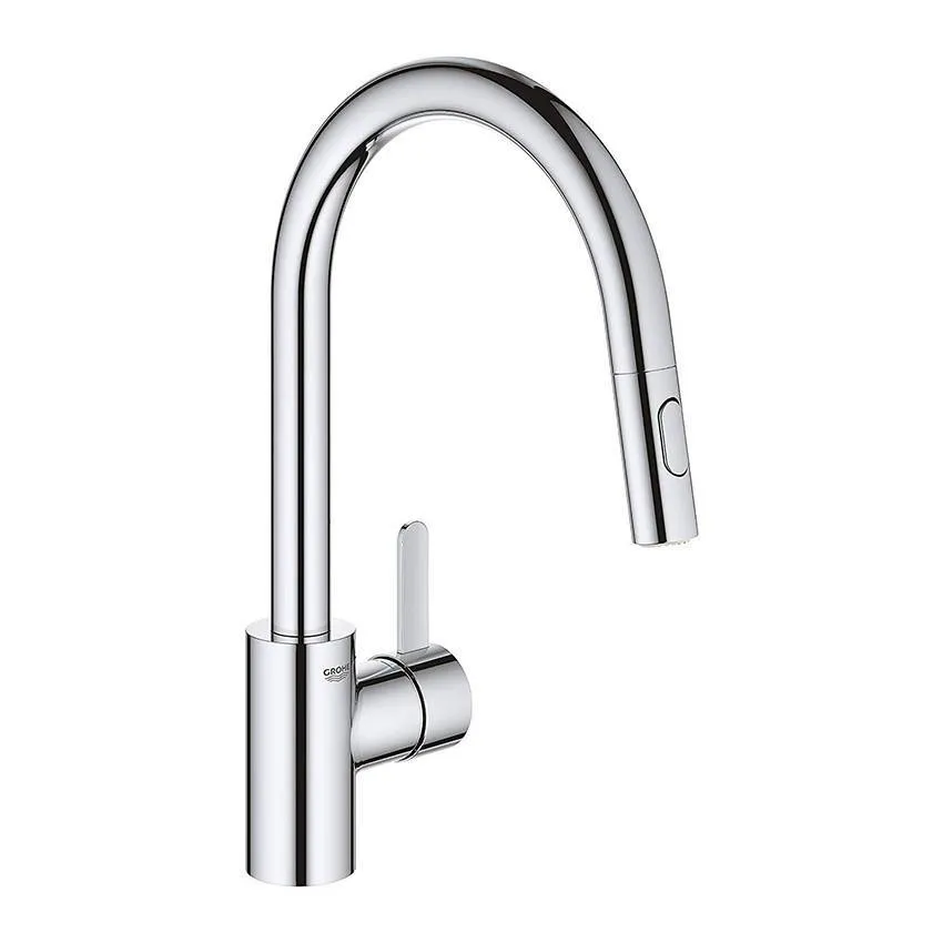 Смеситель для кухни Grohe Eurosmart Cosmopolitan 31481001 высокий излив, хром