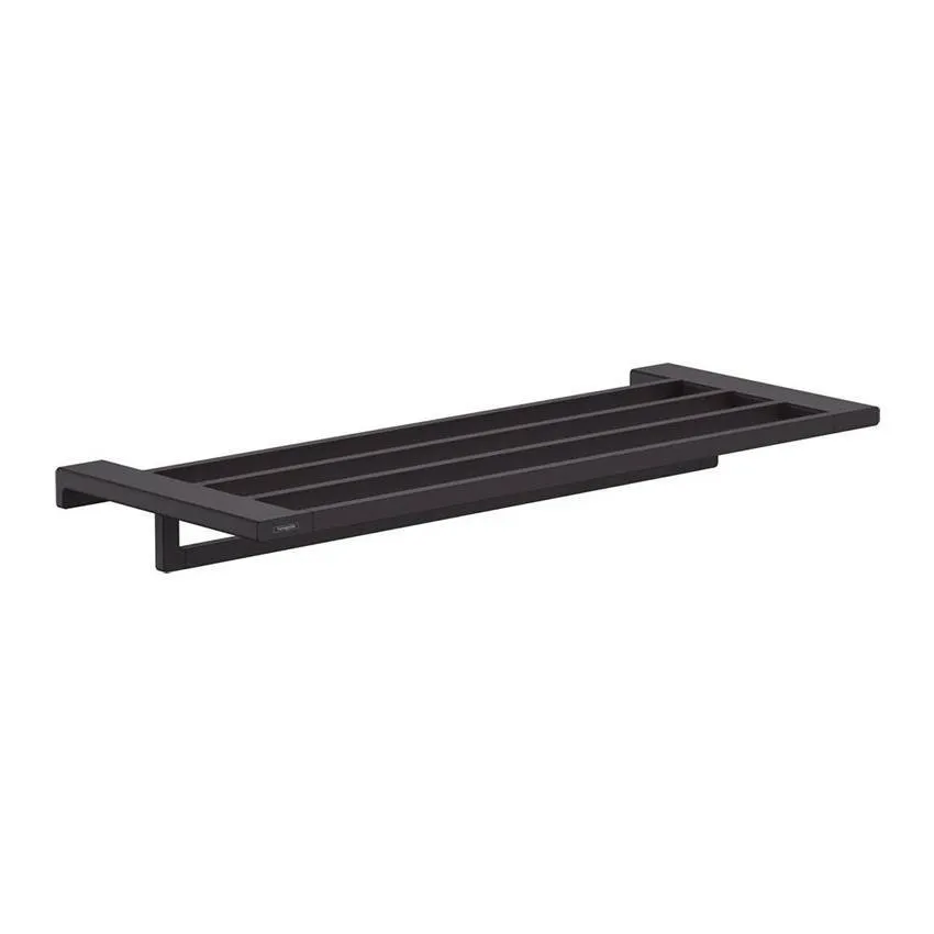 Полка для полотенец Hansgrohe AddStoris 41751670, черный матовый