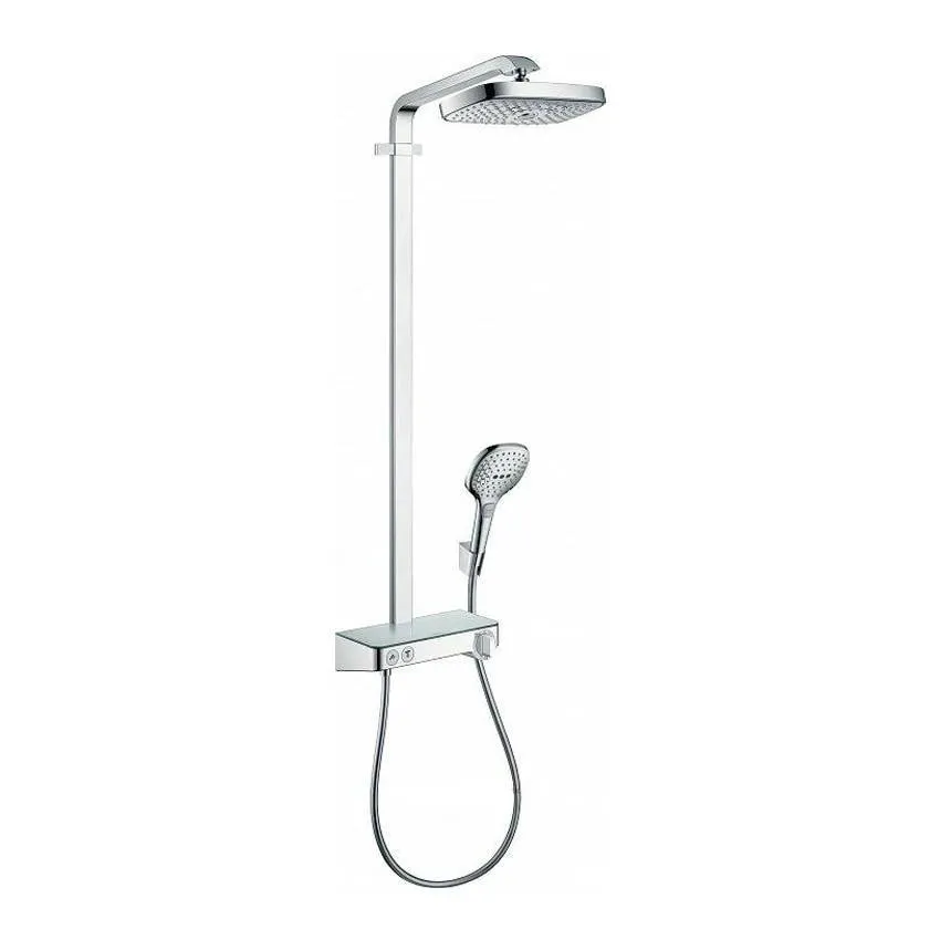 Душевая система Hansgrohe Raindance Select E 300 2jet Showerpipe 27126000 хром